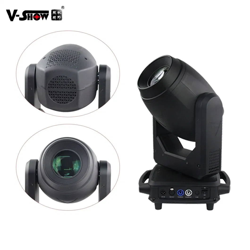 V-Show S716 Goku 200W Bsw 3 in 1 Zoom Moving Head Stage Light Beam Spot Wash LED Moving Head Disco Lights