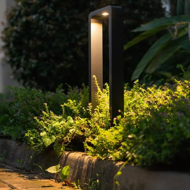 AC 220-240V Aluminium Alva / OEM Bollard LED Landscape Light with Low Price