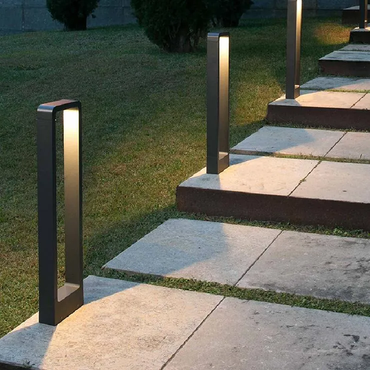 AC 220-240V Aluminium Alva / OEM Bollard LED Landscape Light with Low Price