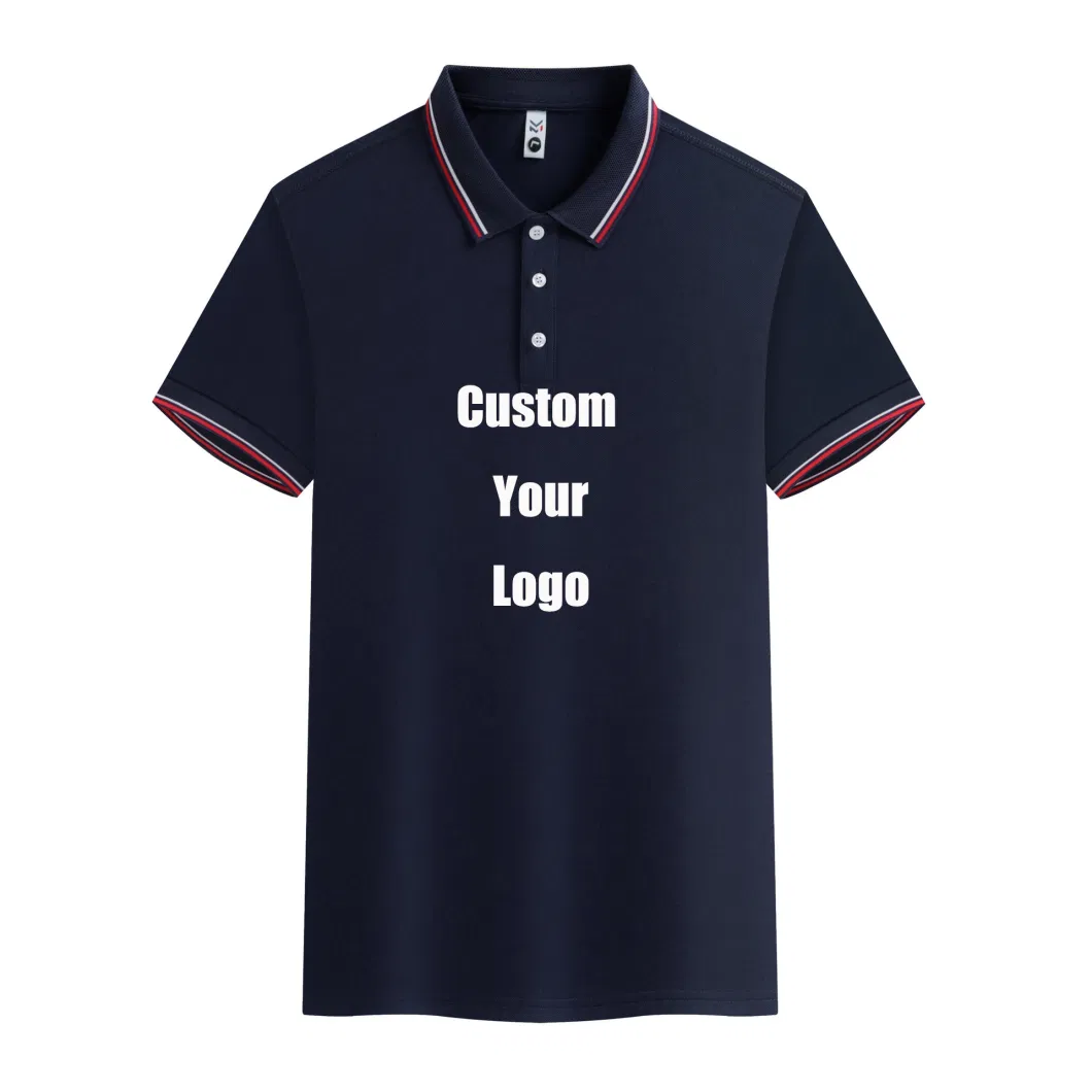 Wholesale Blank Custom Embroidery Logo Cotton Plain Golf Polo Shirt