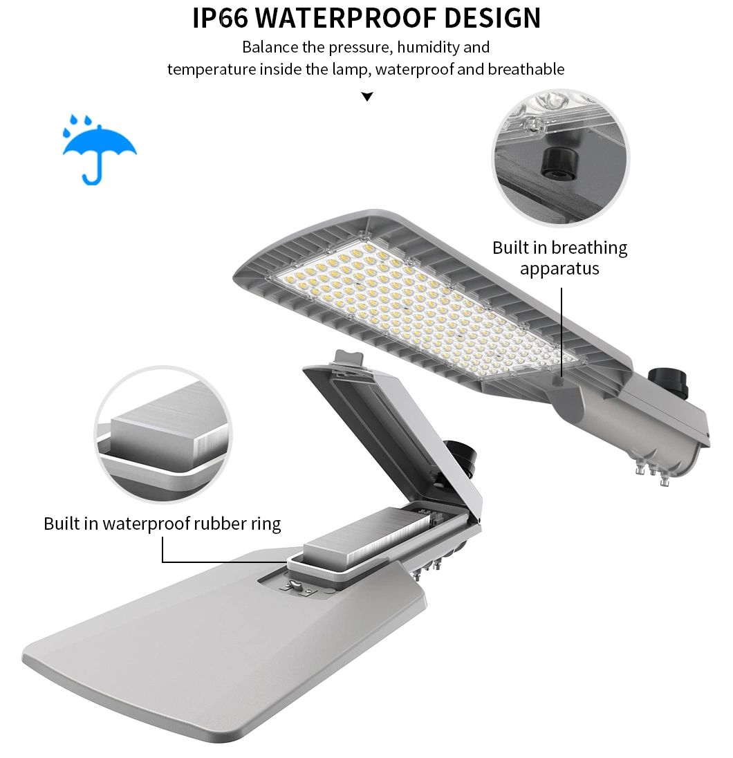 Tool Free Easy Maintain LED Residential Urban Street Light 60W-240W for Bridge Road Lighting