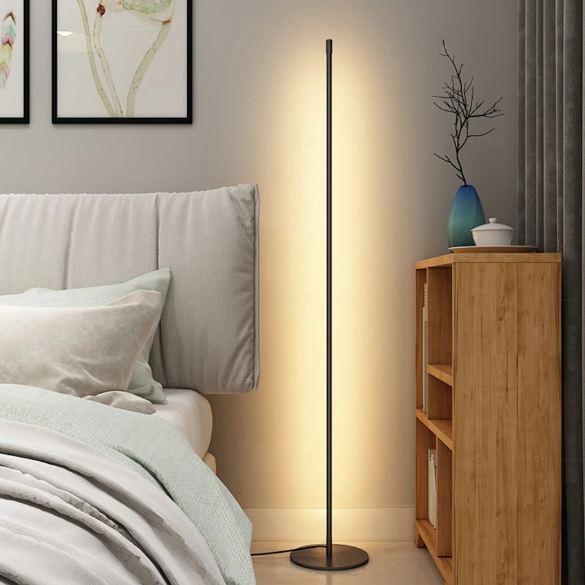 Modern Minimalism LED Floor Lamp Bedroom Bedside Decoration Floor Standing Lamp (WH-MFL-05)