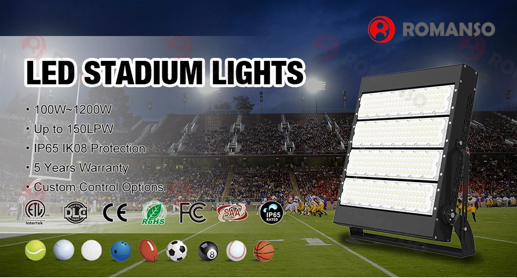 Control High Lumen Slim 30W LED Flood Light RGB