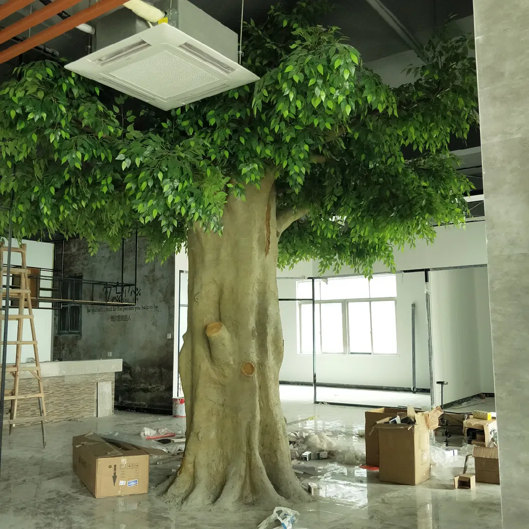 Customized Tall Plant Faux Trees Artificial Ficus/Banyan Trees for Decoration