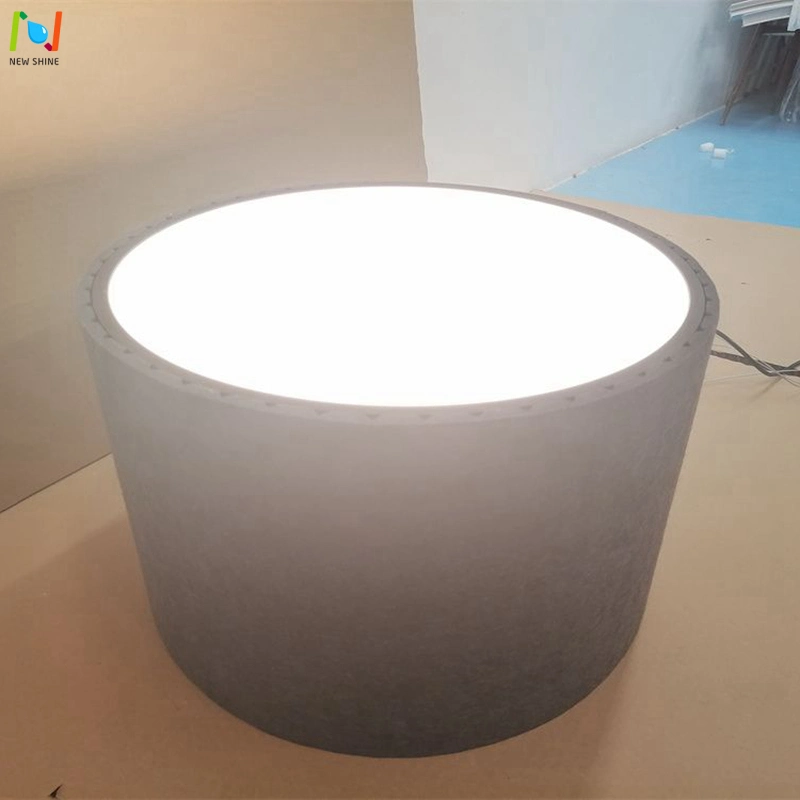 0.6m Diameter Round LED Acoustic Drum Decorative Light Ceiling Pendant Lamp