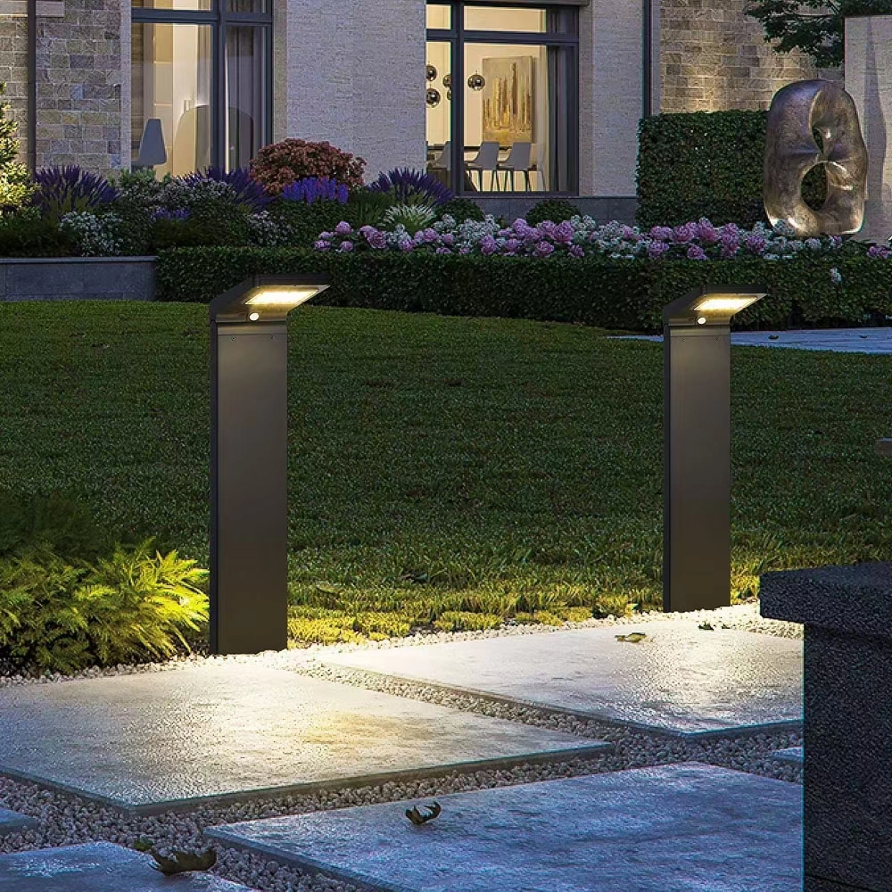 2023 Commercial Residential Landscape Garden Driveway Pathway Lawn Solar Bollard Lights