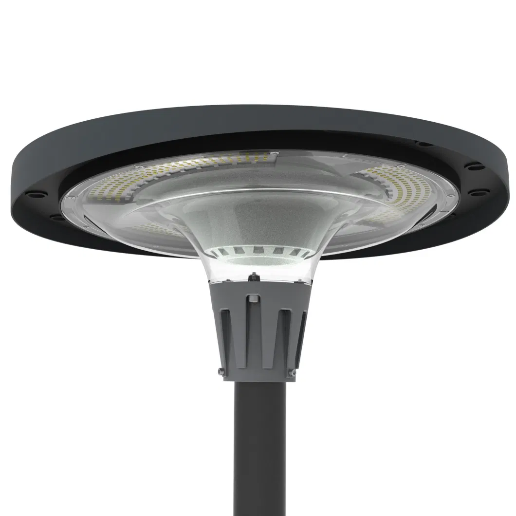 New Outdoor Waterproof Round LED Garden Lamp RGB 800W 1200W UFO Solar Street Light