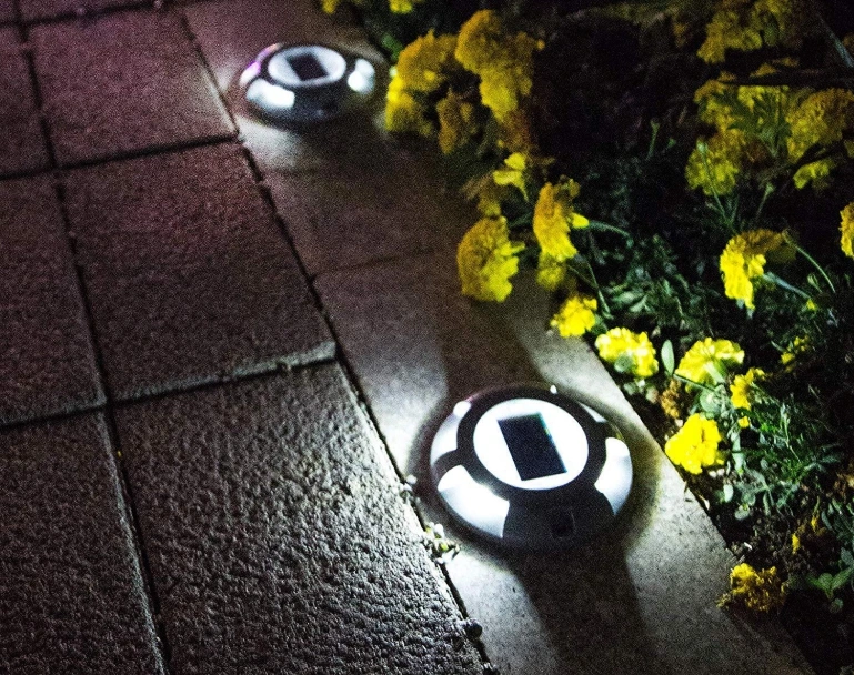 Outdoor Garden Yard Decorative Round Waterproof LED Underground Light