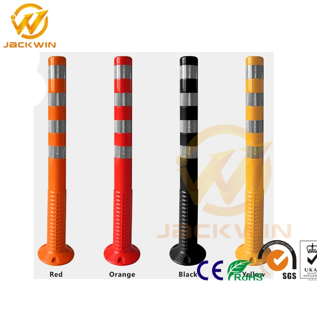 75cm Height TPU Flexible Guide Delineator Post Traffic Bollard