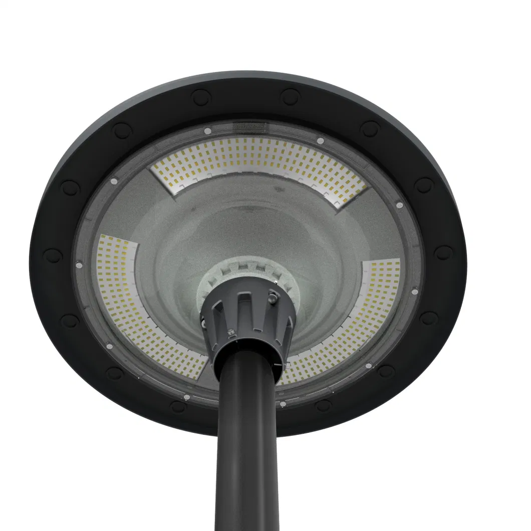 New Outdoor Waterproof Round LED Garden Lamp RGB 800W 1200W UFO Solar Street Light