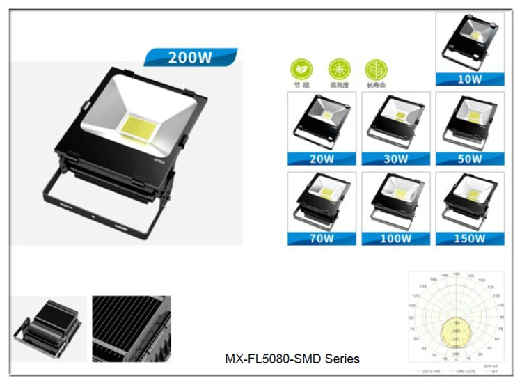 Modern Lamp Garden Bridge Flood Lights Focus High Power LED Spotlight and Spot Building House Floodlight