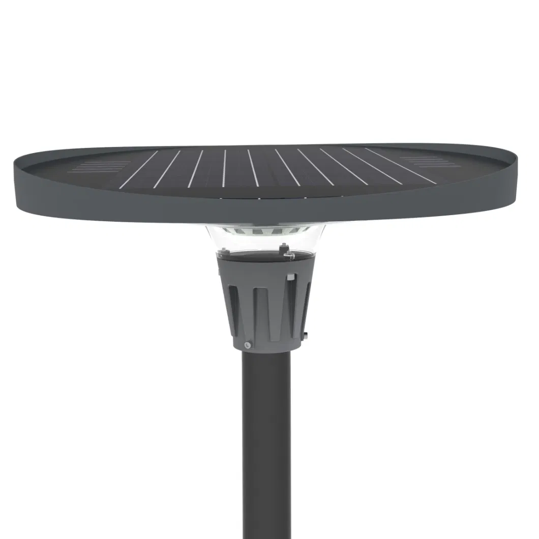 New Outdoor Waterproof Round LED Garden Lamp RGB 800W 1200W UFO Solar Street Light