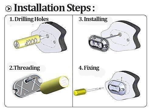 IP68 Waterproof RGBW Submersible 12 Volts 316ss Marine Boat LED Underwater Lights for Yacht