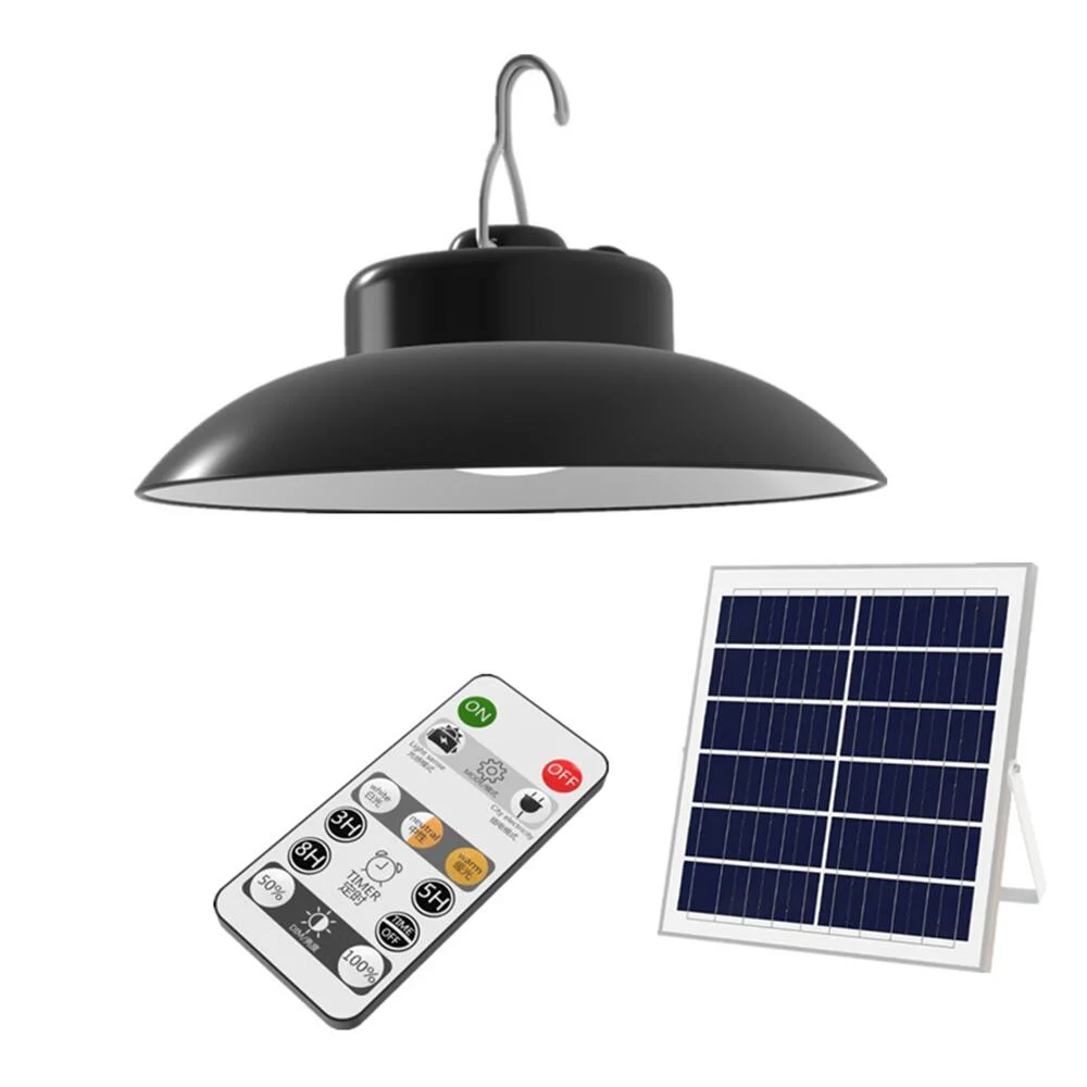 Factory Outdoor Indoor Solar Powered IP65 Waterproof Hanging Garden Pendant Lamps LED Solar Light