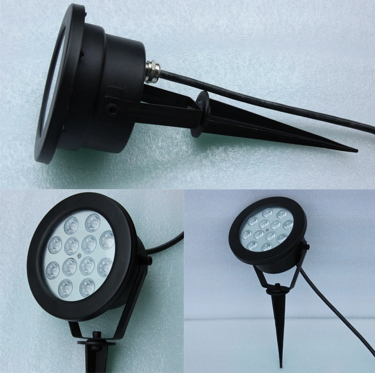 IP68 12V IP68 3000K 6000K LED Underground Waterproof Garden Spike Light