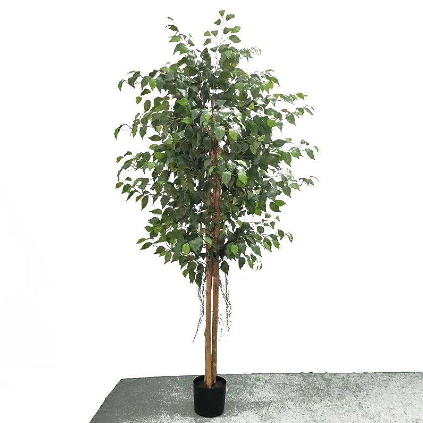 Wholesale Anti-UV Tall Big Fake Ficus Artificial Banyan Trees for Outdoor Decoration