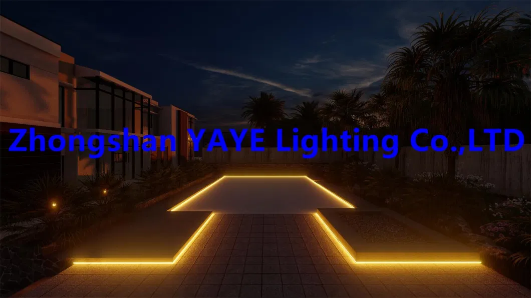 Yaye Solar Factory Supplier 50W 5m High Quality Outdoor Waterproof IP65 Single Color LED Strip Garden Christmas Holiday Landscape Decorative Light Manufacturer