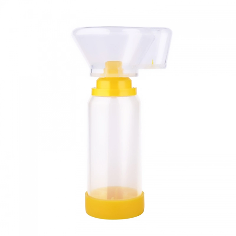 High Quality 175ml Plastic Spacer for Aerosol with Silicone Mask or PVC Mask Aerosol Asthma Inhaler Spacer Devices