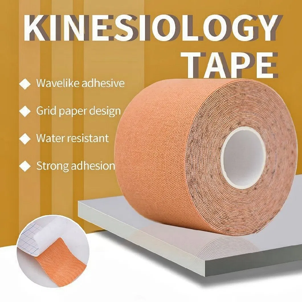 Bluenjoy Hot Sale Waterproof Sport Bandage Kinesiology Tape for Sport Protect