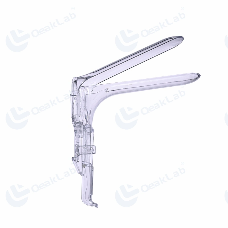 Push Pull Fastener Type American Type L Large Disposable Sterile Plastic Vaginal Speculum