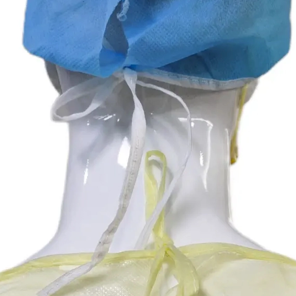 Disposable Non Woven SMS Medical Bouffant Doctor Cap Elastic Disposable Cheap Surgical Caps