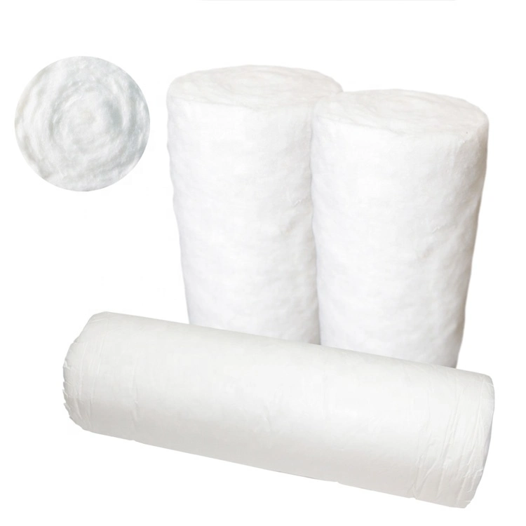 Medical Supplies Absorbent Disposable Pure Cotton Wool Rolls