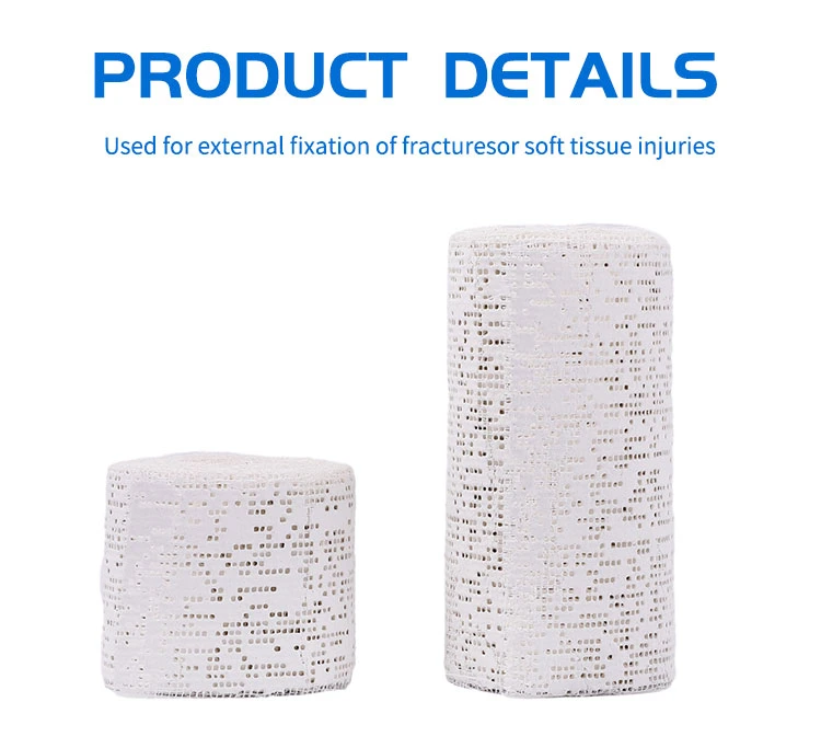 High-Quality CE ISO Approved Medical Plaster Gypsum Quick Drying Plaster of Paris Orthopedic Pop Bandage