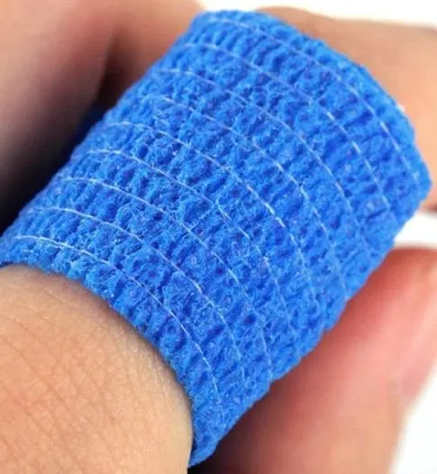 Customized Multi-Color Elastic Medical Self Adhesive Cohesive Bandage for Pets Protection