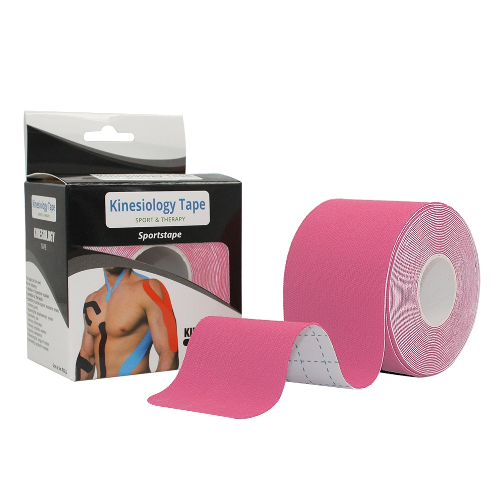 Disposable Elastic Self-Adhesive Waterproof Cohesive Sports Kinesiology Tape