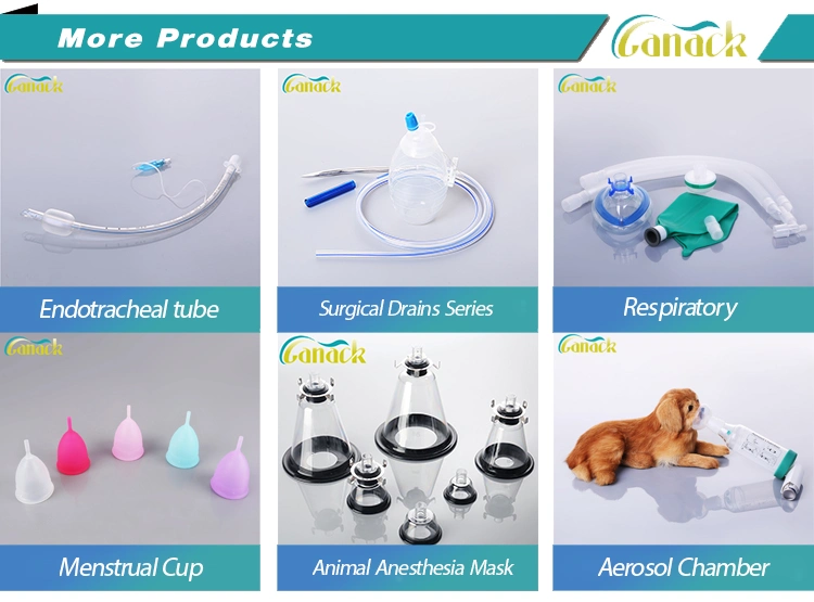 Veterinary Equipment Feline Spacer Inhaler with Silicone Mask