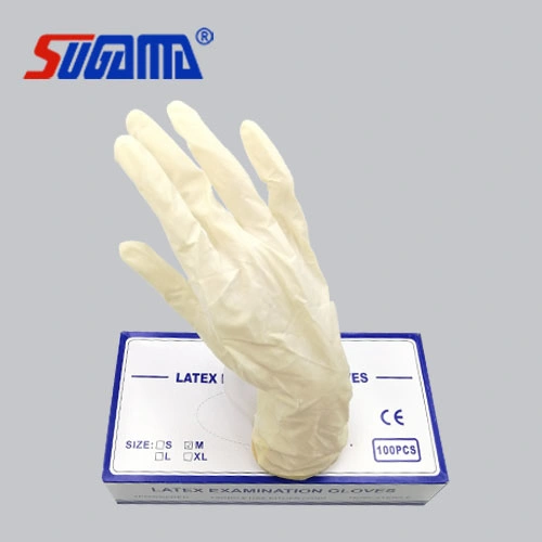 Latex Powdered Examination Gloves with Good Price