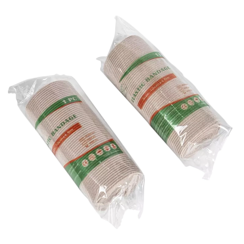 Factory Price High Compression Elastic Body Wrap Bandage Skin Color on Roll