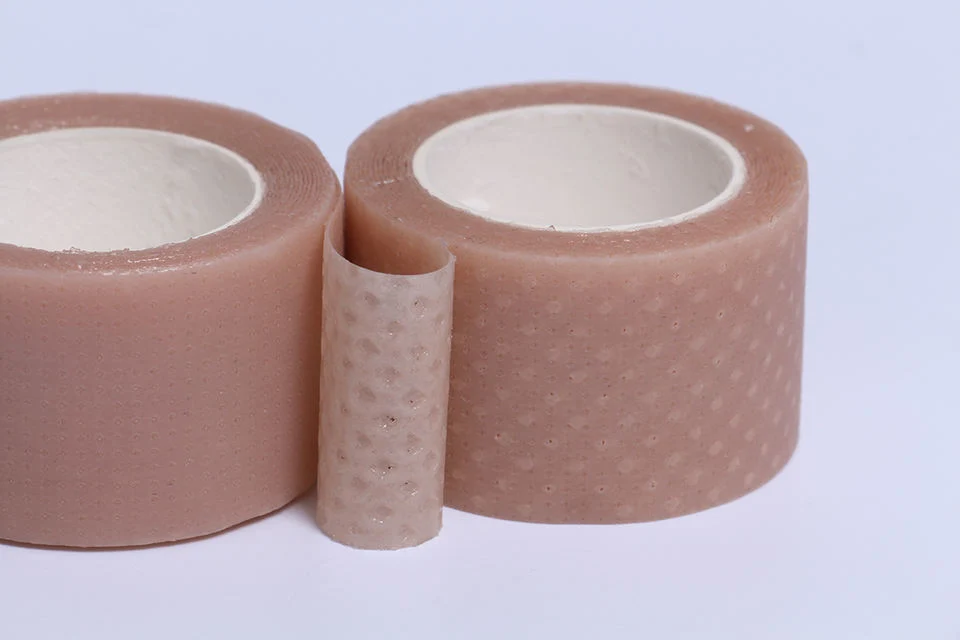 Manufacture of Disposable Micropore Surgical Adhesive Skin Color Non Woven Tape Roll/Skin Color Surgical Paper Tape