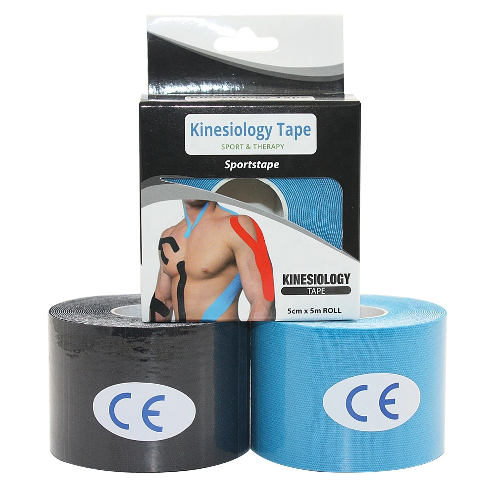 Disposable Elastic Self-Adhesive Waterproof Cohesive Sports Kinesiology Tape