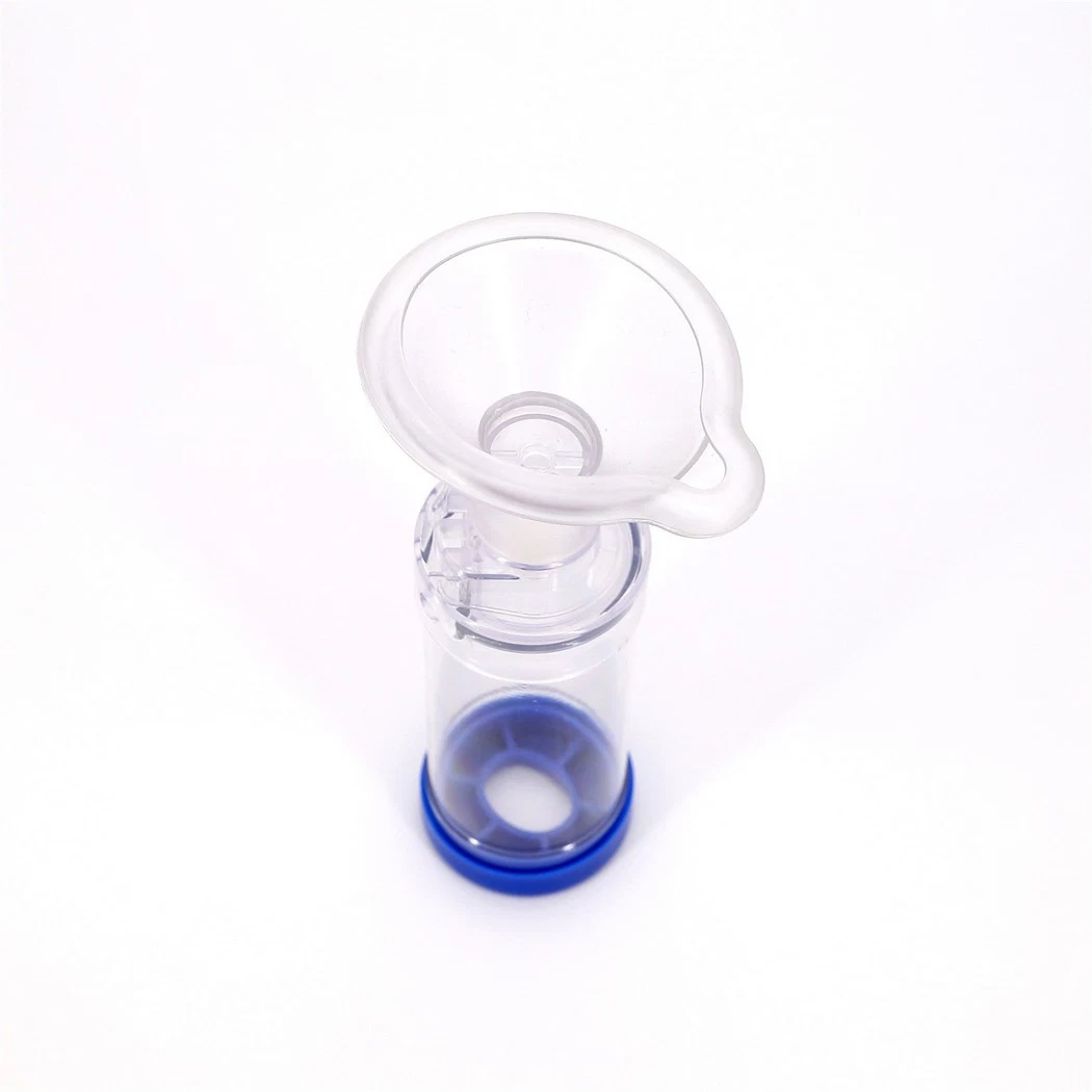 Medmount Medical Portable Anti-Static Plastic Latex Free One-Way Valve Aerosol Spacer for Asthma