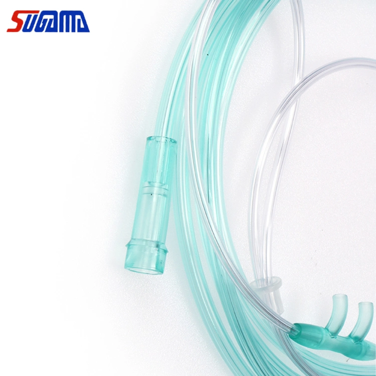 Disposable Nasal Oxygen Cannula for Adult with Soft Tip