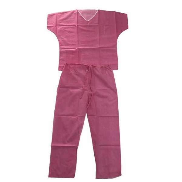 Custom Made Disposable PP SMS Waterproof Body Nonwoven Surgical High Quality Medical Sterile Hospital Wholesale Sterilized Nurse Isolation Scrub Suits