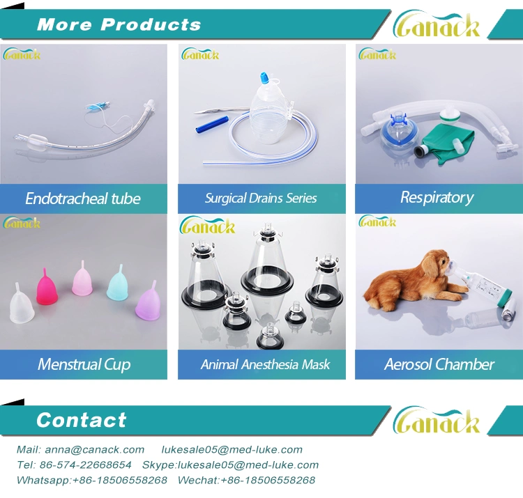 Medical Disposable Dog Aerosol Chamber Feline Spacer Inhaler