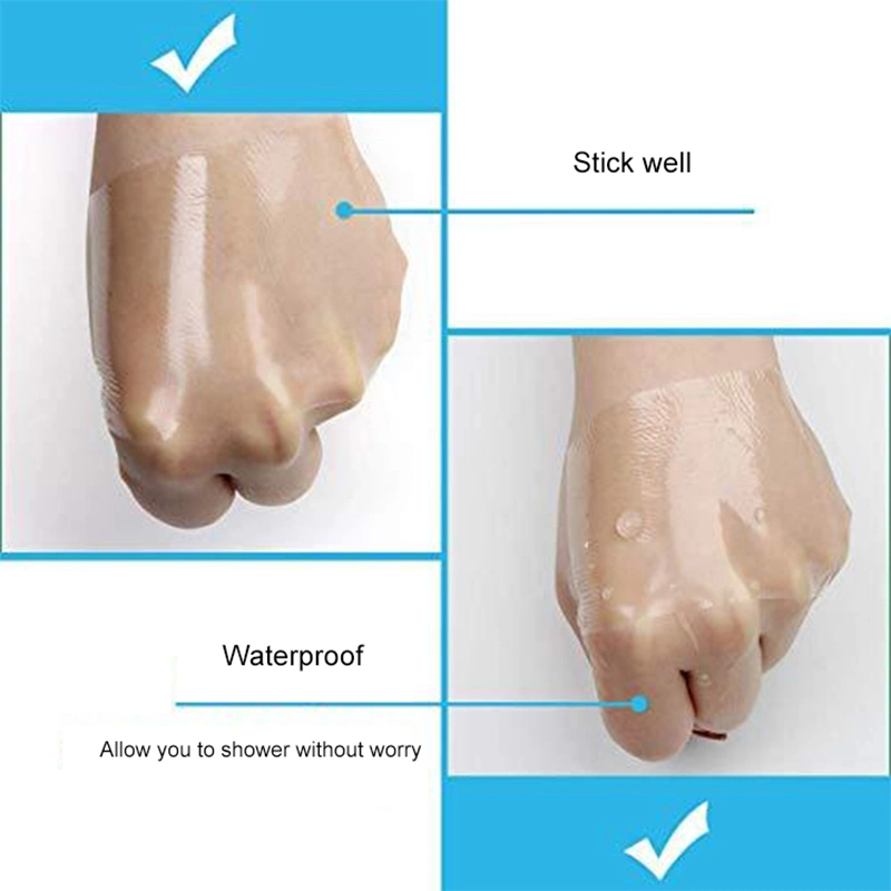 Bluenjoy Medical Grade Free Samples Surgical Waterproof Transparent Fixed PU Film Roll Bandage Dressing