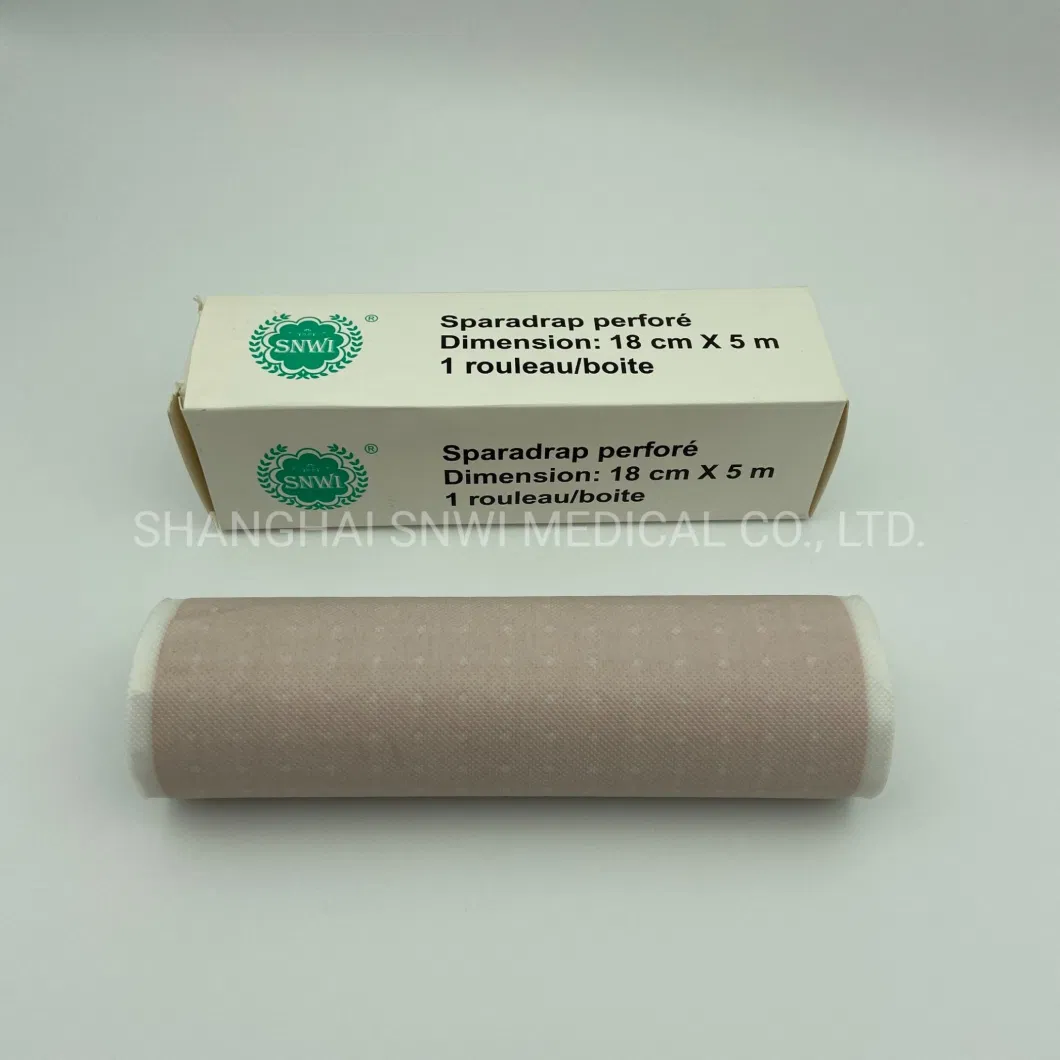 Disposable Medical Surgical Drilled Plaster or Perforated Zinc Oxide Plaster for Single Use