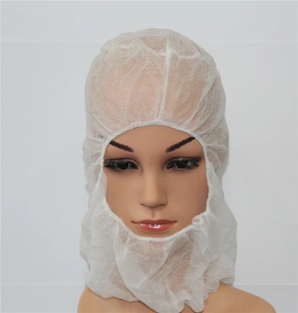 Disposable Non Woven Mob/Clip/Bouffant/Doctor/Nurse/Surgical/Medical/Dental/Worker/Shower/Hair Net/Hotel/Round/Dustproof Hood PE/PP Astronaut Cap