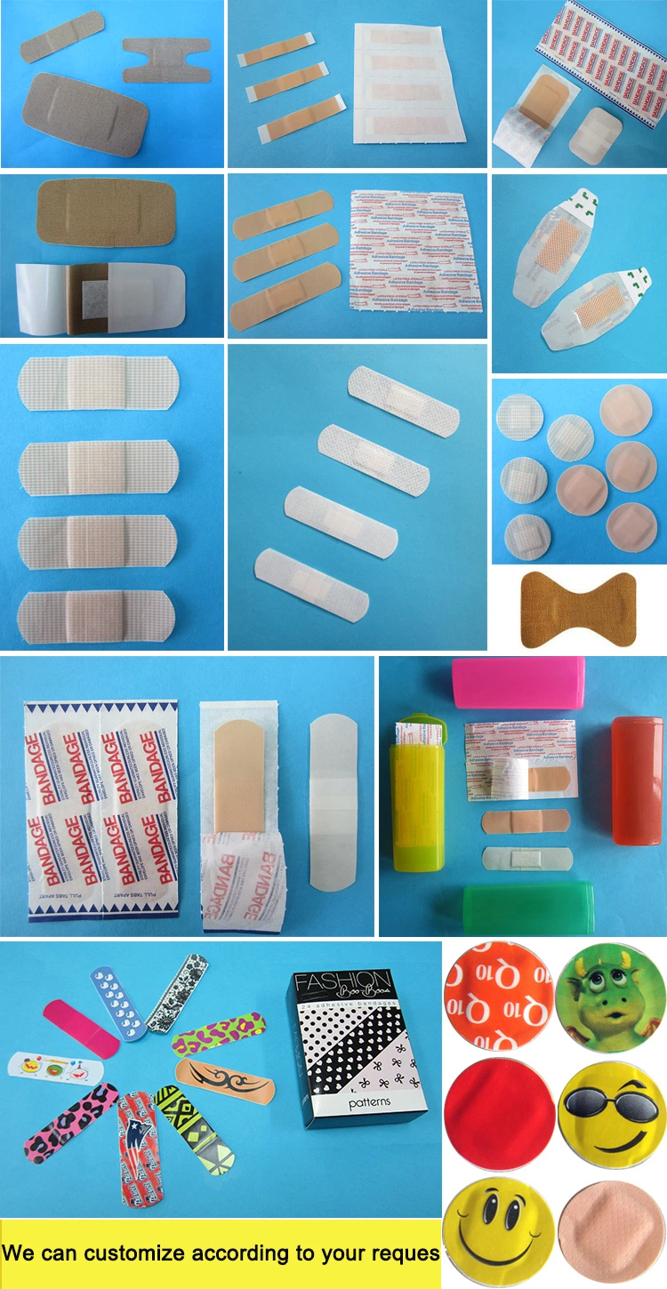 Disposable First Aid Bandage Water Proof Band Aid Wound Plaster