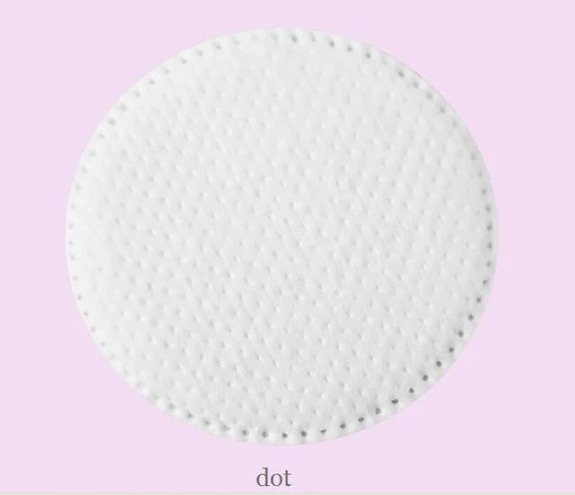 Stitching Edge White Round Puff Absorbent Cotton Pad Cosmetic