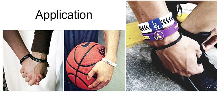 Custom Hot Sale Silicone Sports Wristband