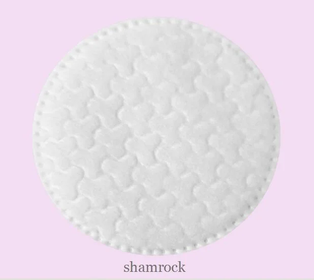 Stitching Edge White Round Puff Absorbent Cotton Pad Cosmetic