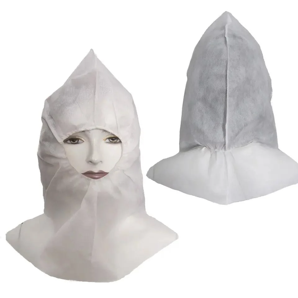 Original Supplier Eco-Friendly PP Disposable Head Cover Ninja Hood Astronaut Cap for Industrial Purpose