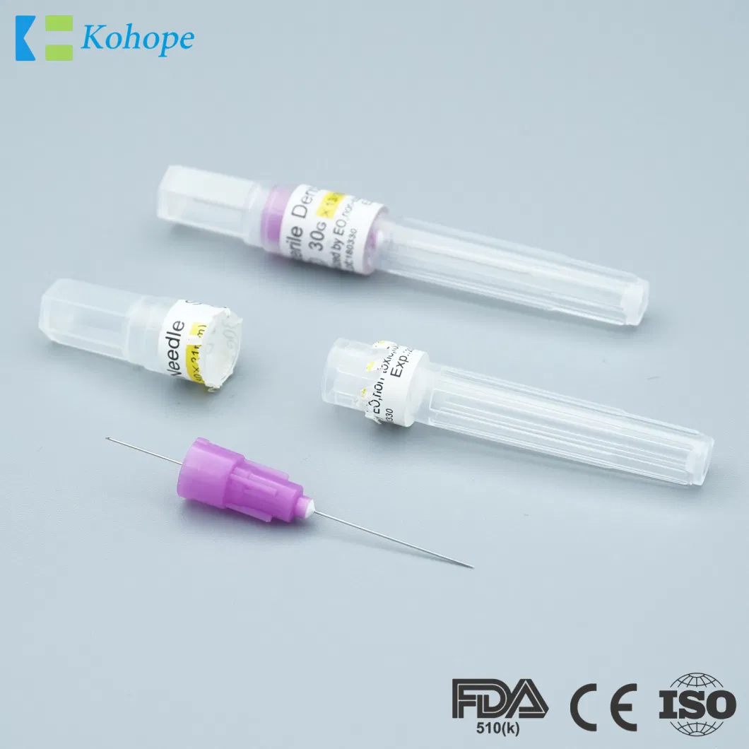 Hot Sale High Quality Disposable Plastic Dental Needle