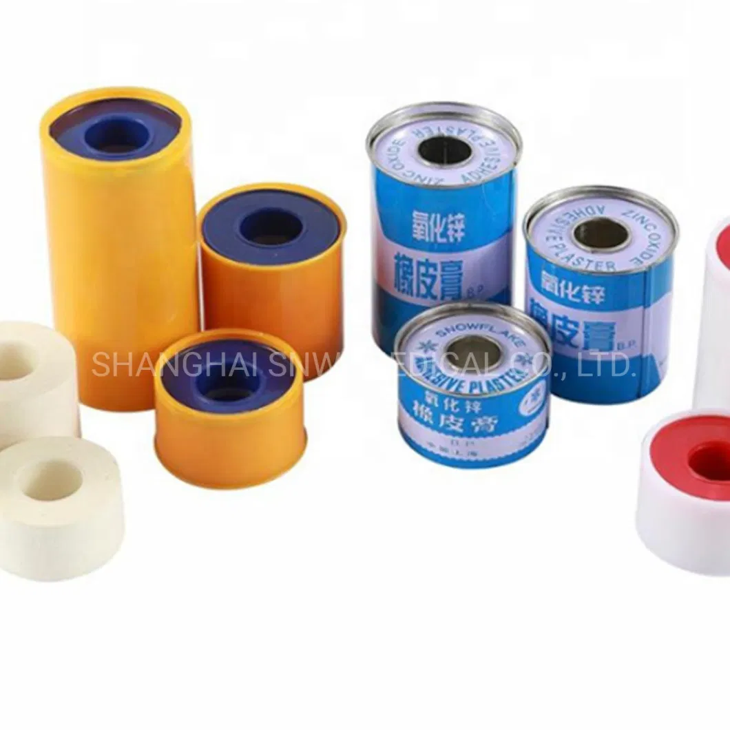 Medical Supply Products Non-Toxic Pyrogen Free Nnon-Sterile Medical Adhesive Drilled Plaster
