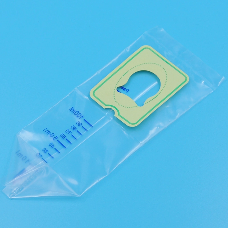 CE Certificated Disposable Pediatric Urine Bags Peadiatric Urine Collectors for Baby