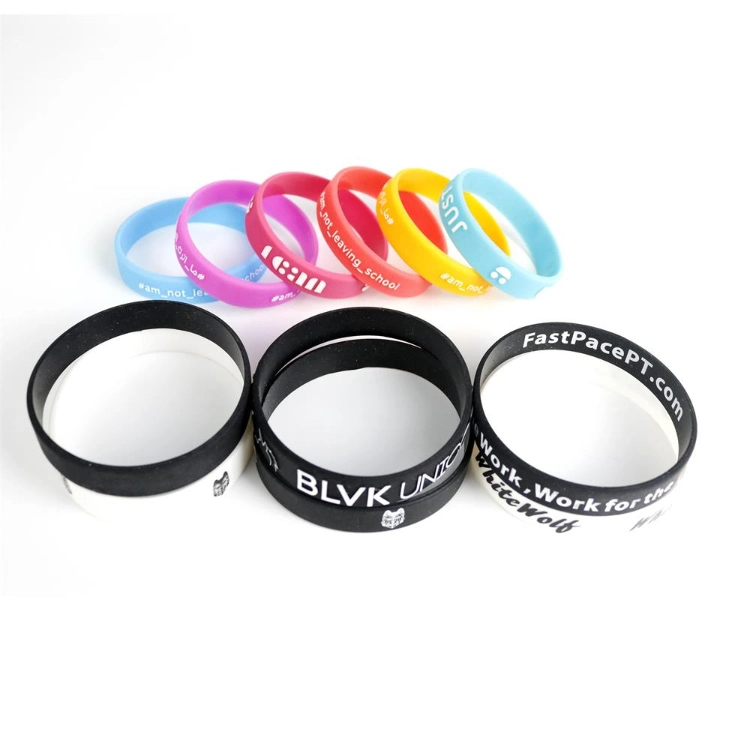 Custom Hot Sale Silicone Sports Wristband